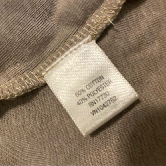 Converse All Star beige open cotton blend cardigan - Picture 4 of 6